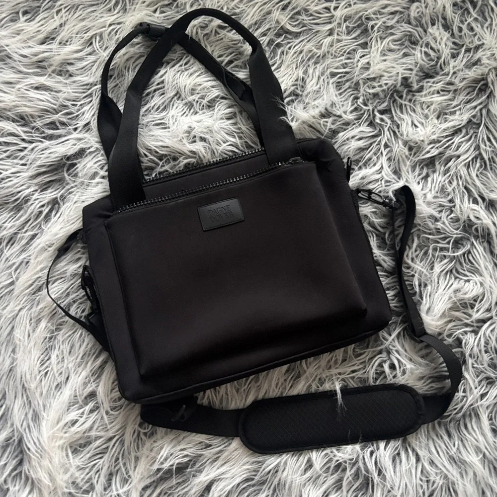 Dagne Dover Medium Ryan Neoprene Laptop Bag Size One‎ 14